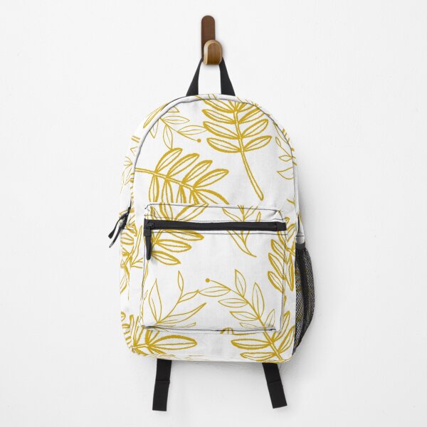 Item preview, Ocher Leaf Pattern: Natural Elegance in Every Detail designed and sold by Monatte .