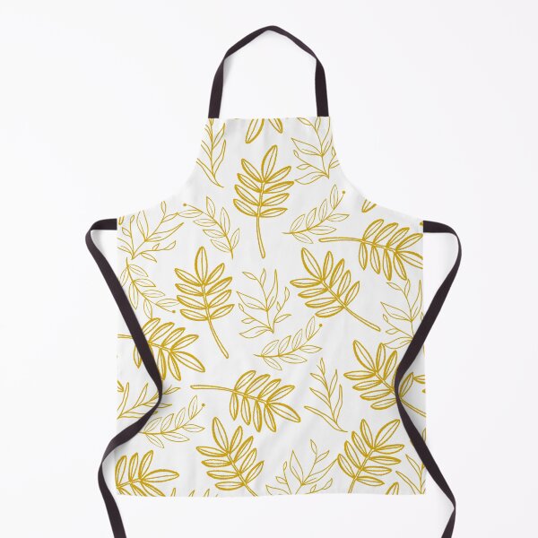 Item preview, Ocher Leaf Pattern: Natural Elegance in Every Detail designed and sold by Monatte Studio.