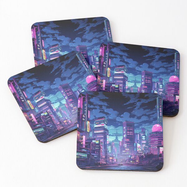 Item preview, Cyberpunk Tokyo City Street  designed and sold by Takeda-art.