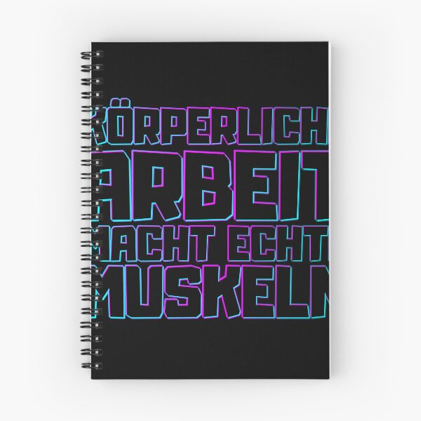 Item preview, Körperliche Arbeit macht Muskeln designed and sold by XriArt by Christina Betke.