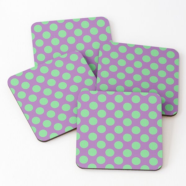 Item preview, Purple And Green Big Dots Pattern designed and sold by sasyall.