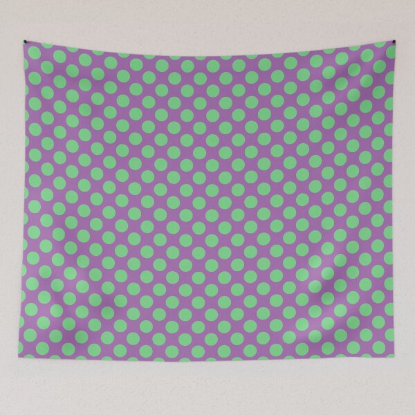 Item preview, Purple And Green Big Dots Pattern designed and sold by sasyall.