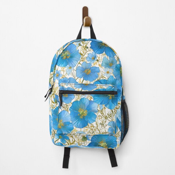 Item preview, Himalayan Blue Poppy flower pattern designed and sold by CoolPixels.