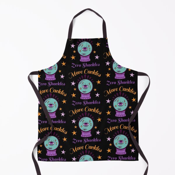 Item preview, More Cackles Zero Shackles - Funny Witch Quotes - Witchy Occult Gift designed and sold by InkyGenies.