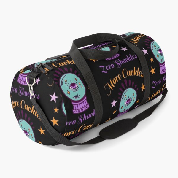 Item preview, More Cackles Zero Shackles - Funny Witch Quotes - Witchy Occult Gift designed and sold by InkyGenies.