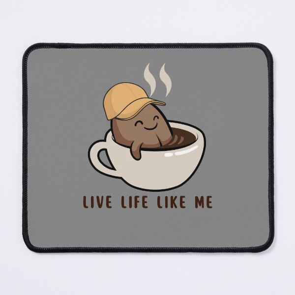 Item preview, Coffee bean bathing in a coffee cup designed and sold by Hope-it-fits.