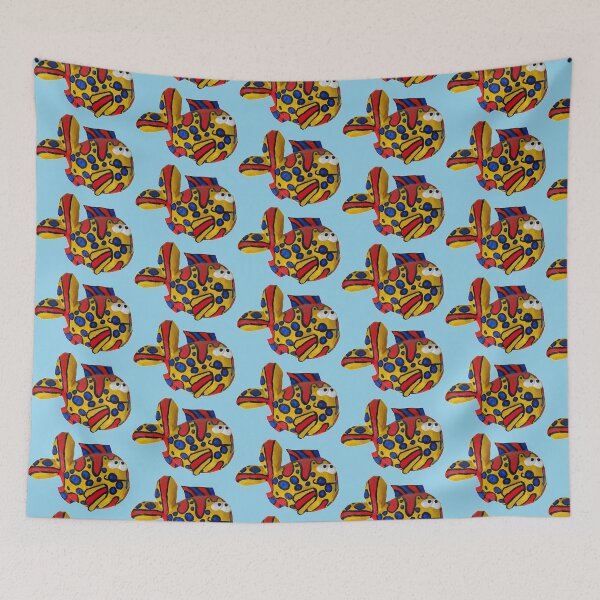 Item preview, happy bright fish designed and sold by Gradon Creations.