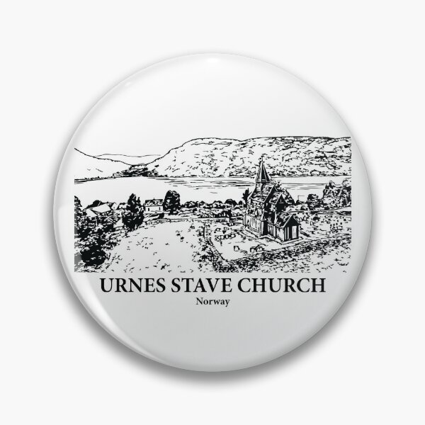 Item preview, Urnes Stave Church - Norway designed and sold by Lakeric Cityscapes.