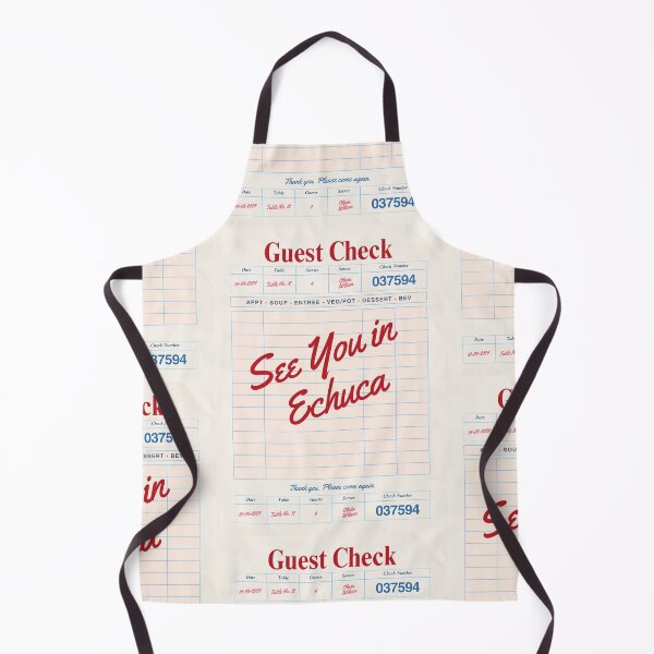 Item preview, See You in Echuca - Vintage Diner Guest Check Travel Print designed and sold by RM-Journey.