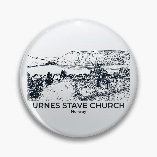 Item preview, Urnes Stave Church - Norway designed and sold by Lakeric Cityscapes.