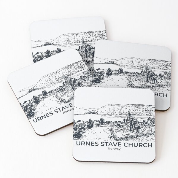 Item preview, Urnes Stave Church - Norway designed and sold by Lakeric Cityscapes.