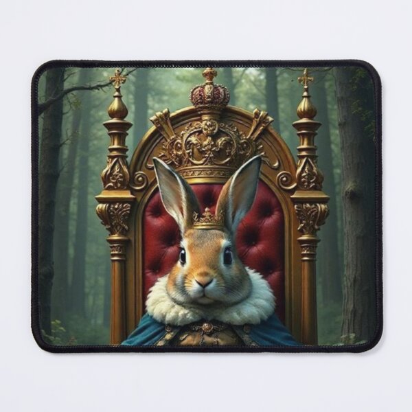 Item preview, cute brown king rabbit designed and sold by Dogandesighn.