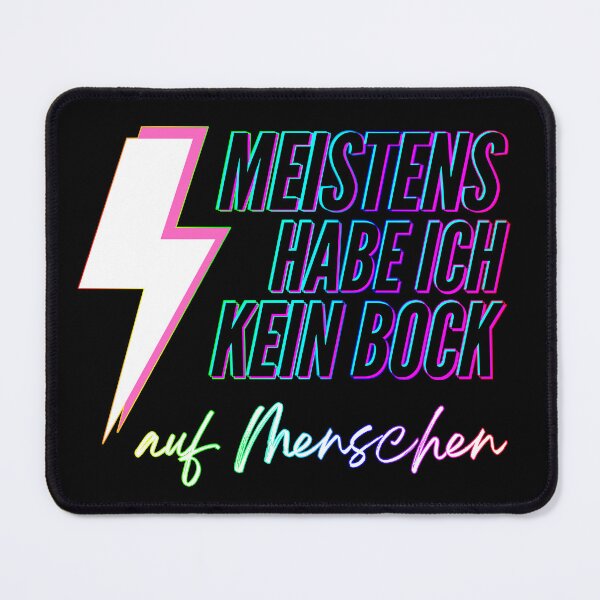Item preview, Meistens habe ich kein Bock auf Menschen designed and sold by XriArt by Christina Betke.