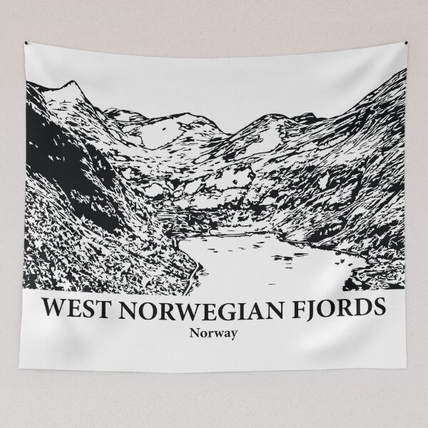 Item preview, West Norwegian Fjords - Norway designed and sold by Lakeric.