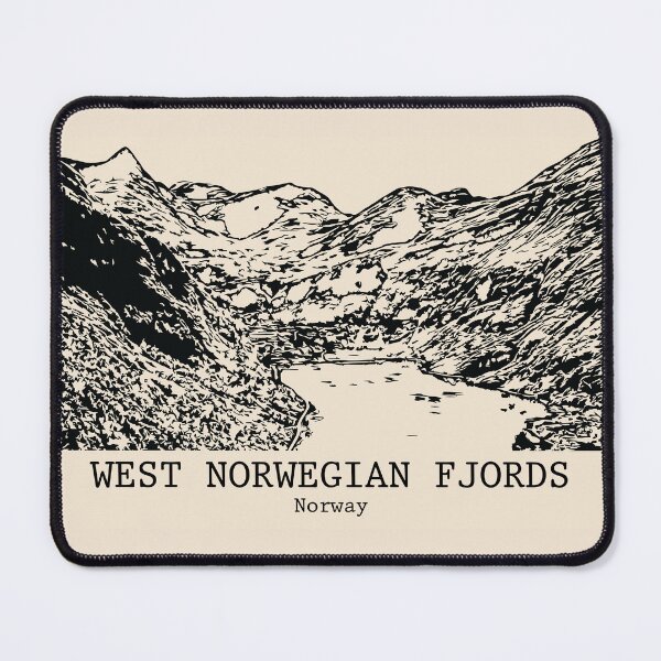 Item preview, West Norwegian Fjords - Norway designed and sold by Lakeric.