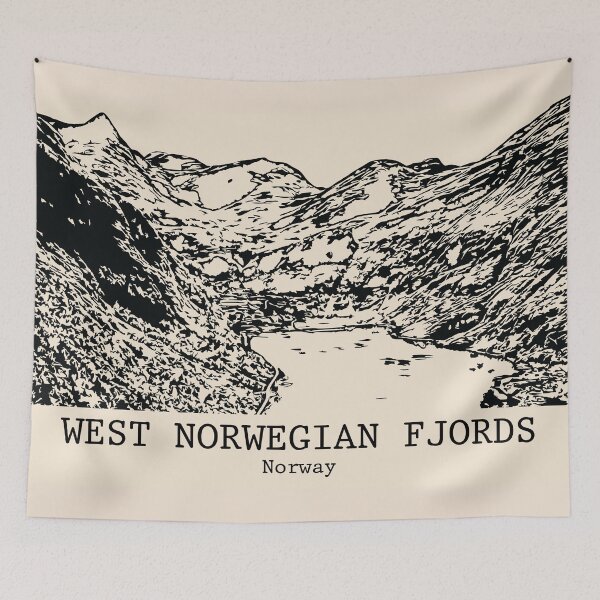 Item preview, West Norwegian Fjords - Norway designed and sold by Lakeric.