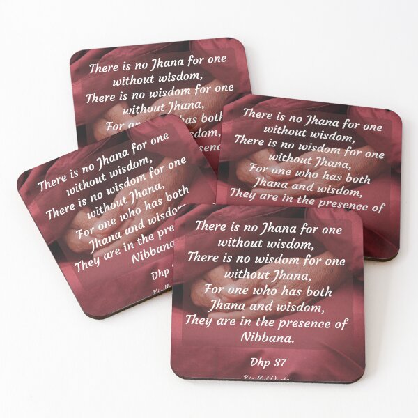 Item preview, No jhana designed and sold by KindfulQuotes.