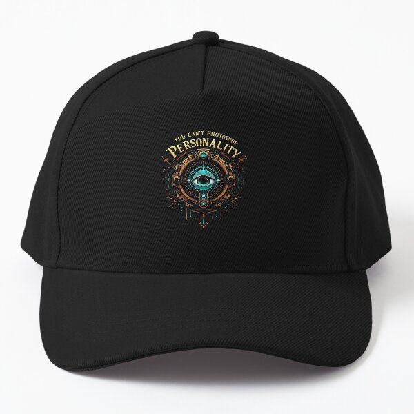 Vista previa del artículo con la obra «No puedes retocar la personalidad con Photoshop.», diseñado y vendido por Witch Queen Clothing.
