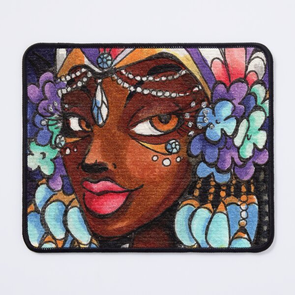 Item preview, Portrait of a Human Cleric designed and sold by OffensiveBard.