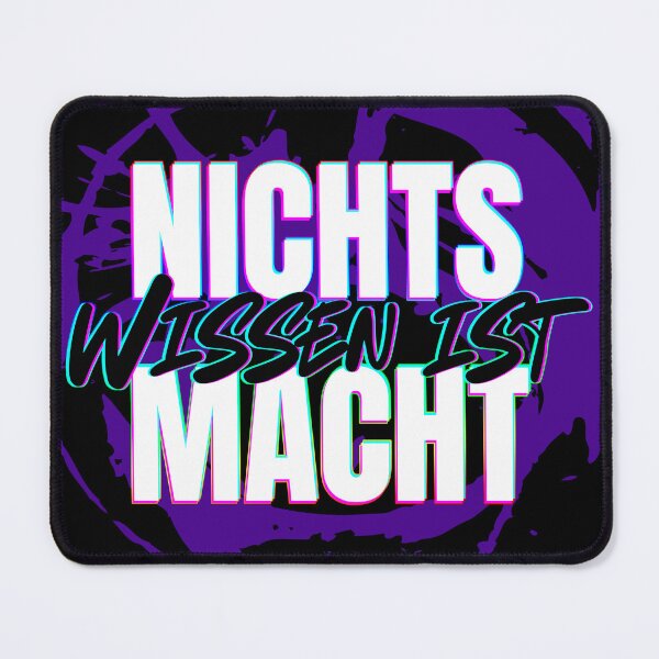 Item preview, Nichts wissen ist Macht  designed and sold by XriArt by Christina Betke.