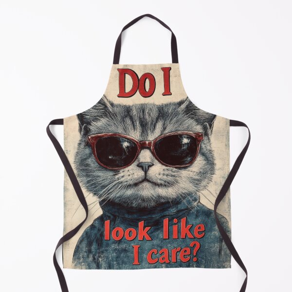 Item preview, Do I Look Like I Care? designed and sold by UtasArtworks.