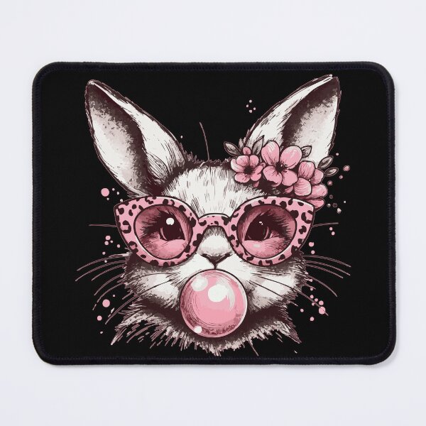 Item preview, Easter Bunny Blowing Bubble Glasses designed and sold by TomFrontierArt.