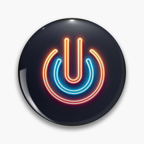 Item preview, neon on-off switch symbol Design art designed and sold by tonylau81.