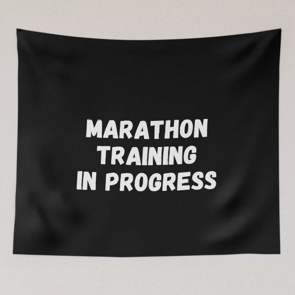 Item preview, Marathon Training In Progress– Marathon I designed and sold by RunPower.