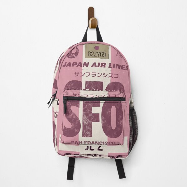 Item preview, Retro San Francisco Japan airline tag designed and sold by LostTravelersLab.