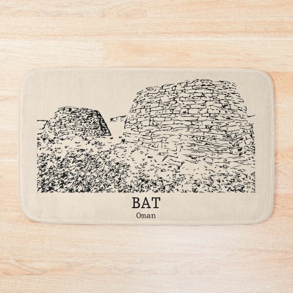Item preview, Bat - Oman designed and sold by Lakeric Cityscapes.