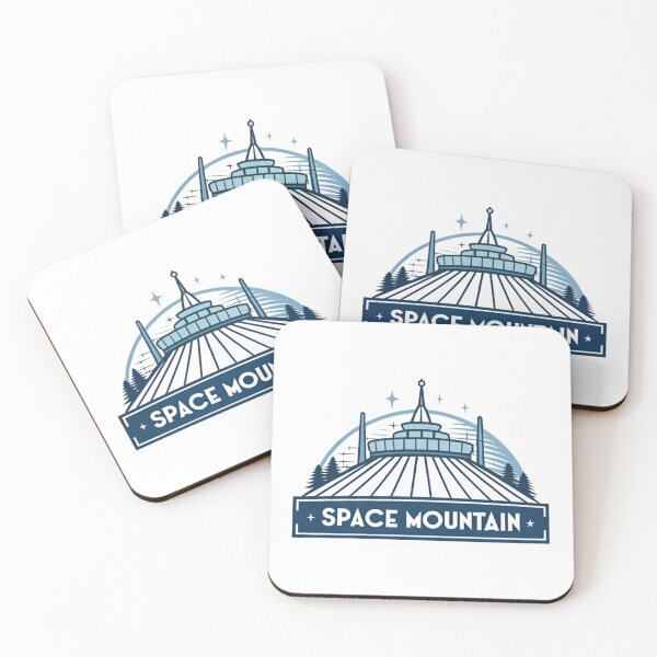 Item preview, Space Mountain Coaster  designed and sold by ShepDesigns.