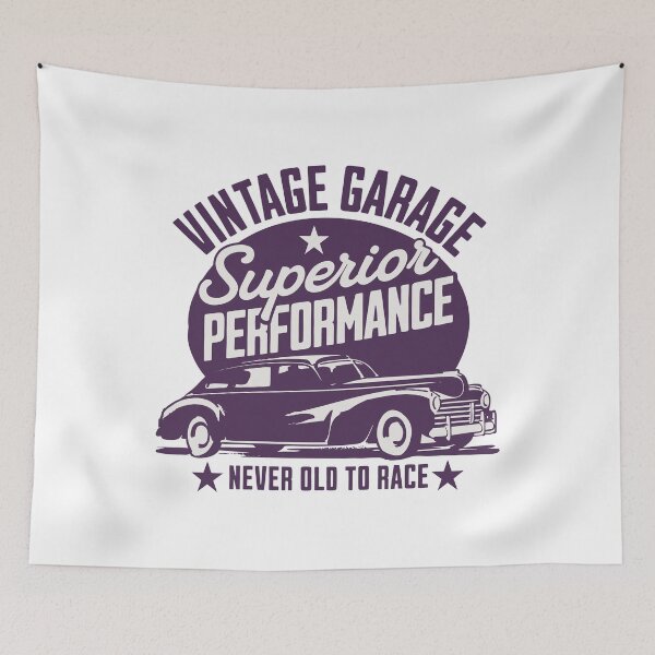 Item preview, Vintage garage superior performance  designed and sold by QuiteTees.