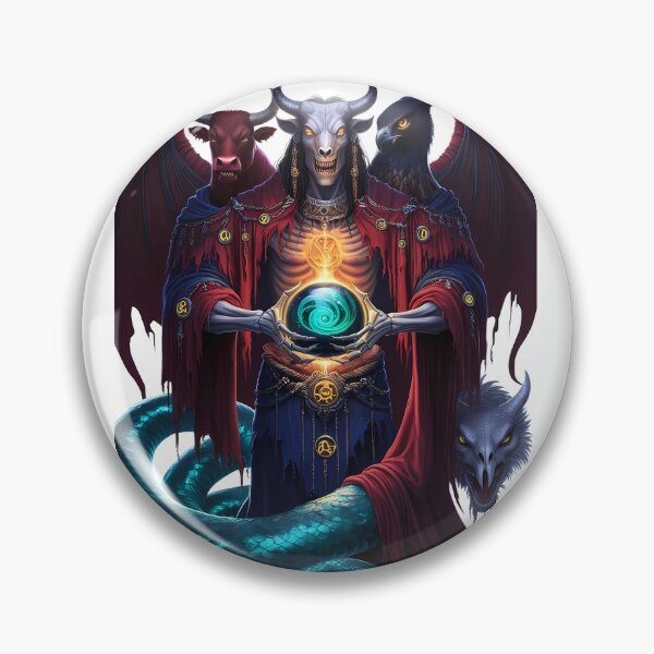 Item preview, Balam: King of Hell Ars Goetia & D&D Collection - Stickers, Phone Cases, T-Shirts & Mugs - Unique Occult & Fantasy Gifts designed and sold by LoliDesignShop.