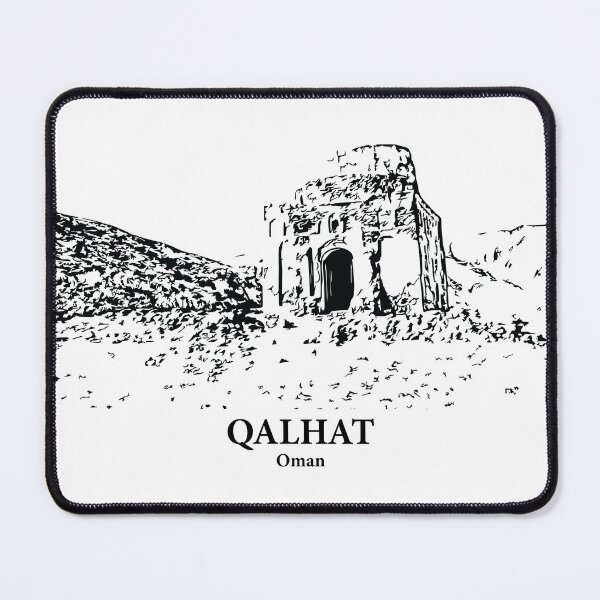 Item preview, Qalhat - Oman designed and sold by Lakeric Cityscapes.