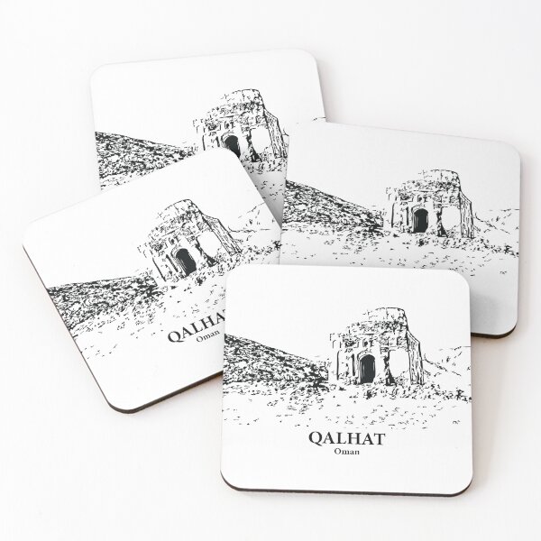 Item preview, Qalhat - Oman designed and sold by Lakeric Cityscapes.