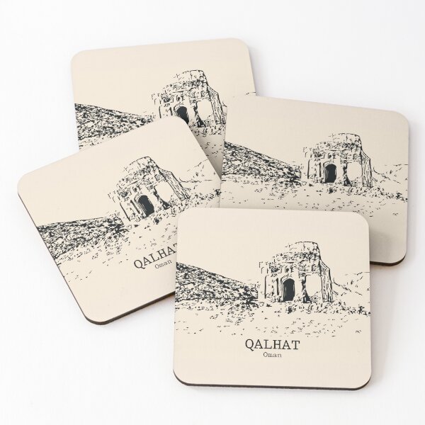 Item preview, Qalhat - Oman designed and sold by Lakeric Cityscapes.
