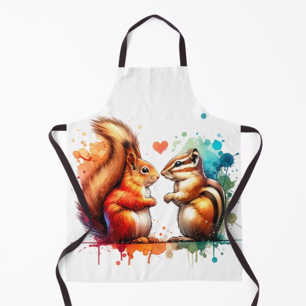 Item preview, Nature’s Harmony – Watercolor Squirrel & Chipmunk Connection designed and sold by MTeesGA.