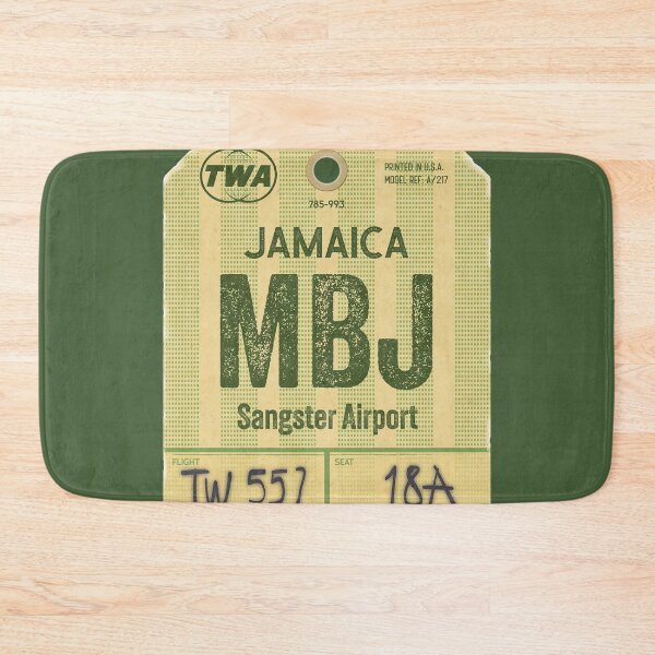 Item preview, Jamaica vintage TWA  airtag designed and sold by LostTravelersLab.