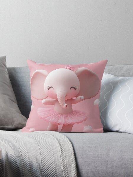Item preview, Ballerina Pink Elephant  designed and sold by cetakulang.