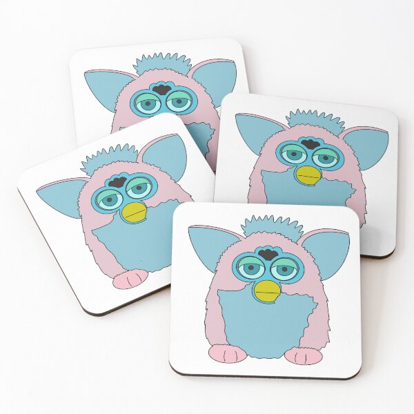 Item preview, Baby pink and blue furby designed and sold by Jmablesonart.