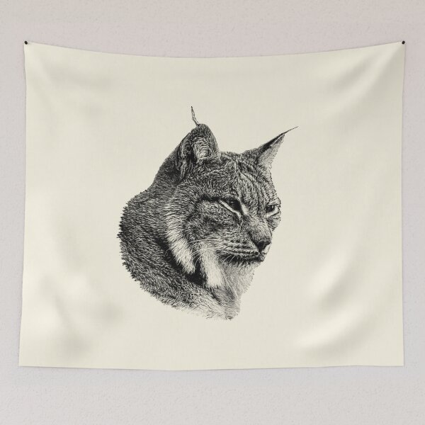 Item preview, Lynx portrait designed and sold by Guardi71.