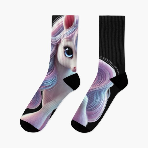Item preview, Cute Fantasy Unicorn - Dreamy 3D Magical Artwork designed and sold by FusionCipher.