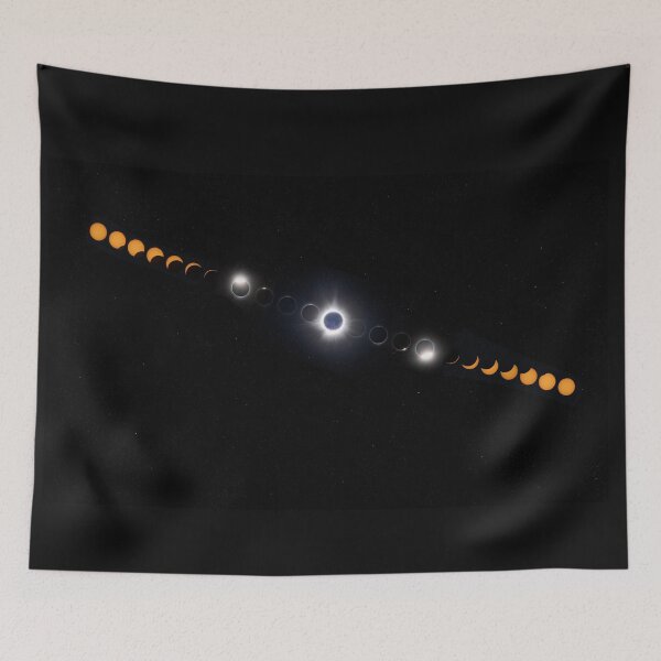Item preview, Total Solar Eclipse 2024 composite designed and sold by James Cumming.
