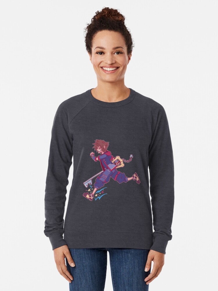 Imagen 2 de 5, Sudadera ligera con la obra Ahí va el, diseñada y vendida por DaPandaBanda.