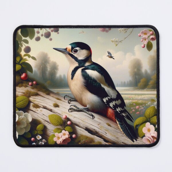 Item preview, Floral Woodpecker designed and sold by M-Y-A-R-T-.