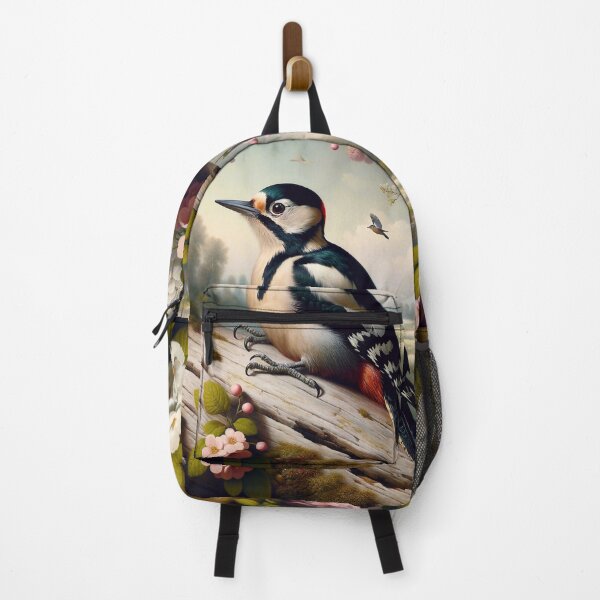 Item preview, Floral Woodpecker designed and sold by m-y-A-I-A-R-T-.