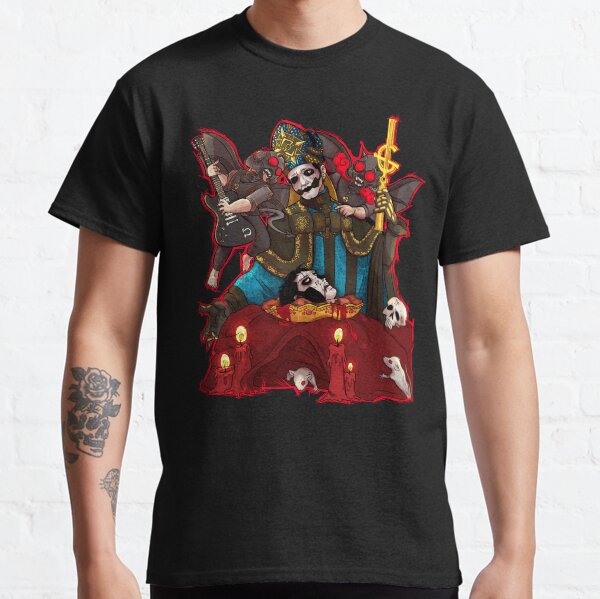 Aperçu de l'œuvre Pape émérite IV en extase créée et vendue par binascoffinshop.