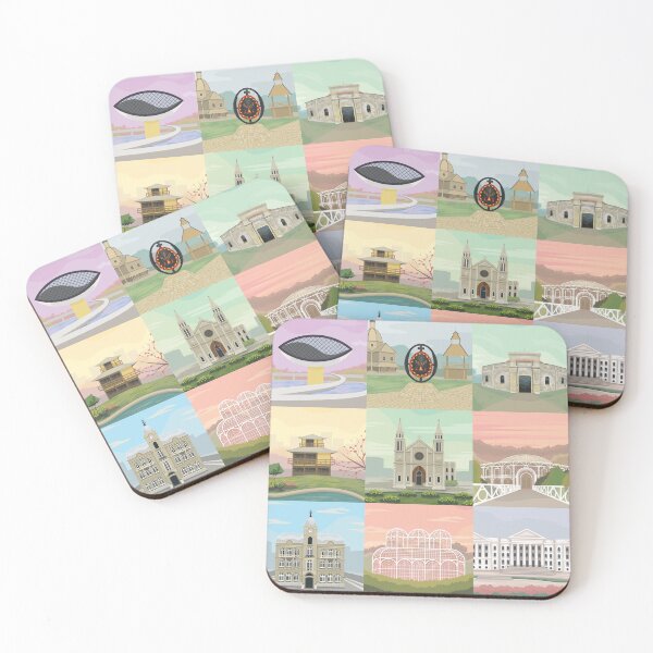Item preview, Curitiba - Landmarks Mosaic designed and sold by mprasniewski.