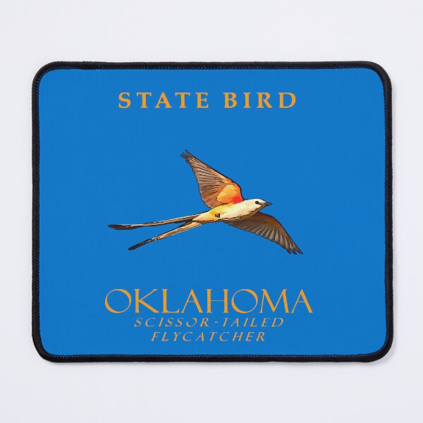 Item preview, Oklahoma Territory Bird The Scissor Tailed Flycatcher designed and sold by taiche.