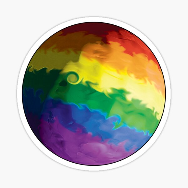 Item preview, LGBTQ+ Pride Planet designed and sold by SnapV.